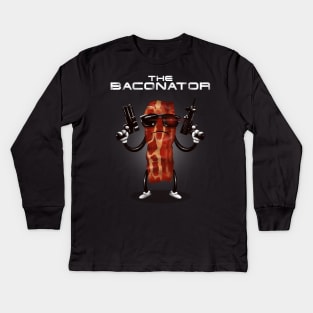 The Baconator Kids Long Sleeve T-Shirt